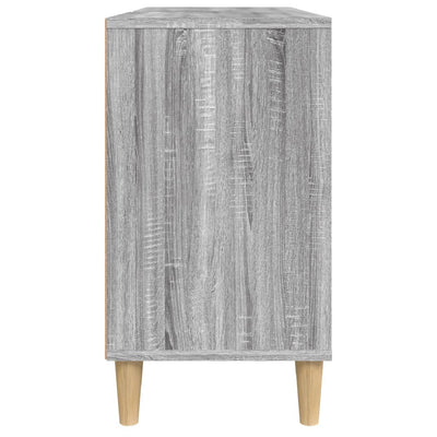 Pesuallaskaappi harmaa Sonoma 80x33x60 cm tekninen puu