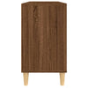 Pesuallaskaappi ruskea tammi 80x33x60 cm tekninen puu