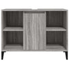 Pesuallaskaappi harmaa Sonoma 80x33x60 cm tekninen puu