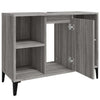 Pesuallaskaappi harmaa Sonoma 80x33x60 cm tekninen puu