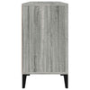 Pesuallaskaappi harmaa Sonoma 80x33x60 cm tekninen puu