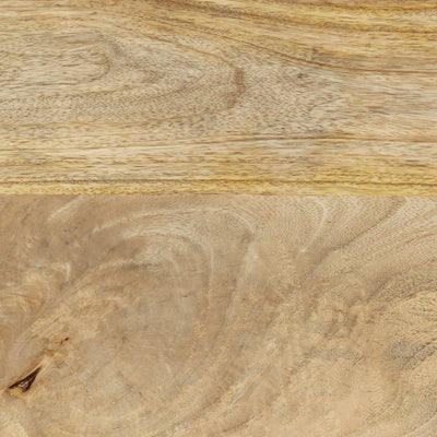 Konsolipöytä 110x30x75 cm täysi valkaistu mangopuu