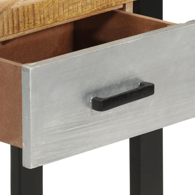 Konsolipöytä Atanackovic 110x30x76cm (karkea mangopuu)