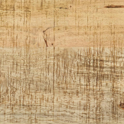 Konsolipöytä 110x30x76 cm täysi karkea mangopuu