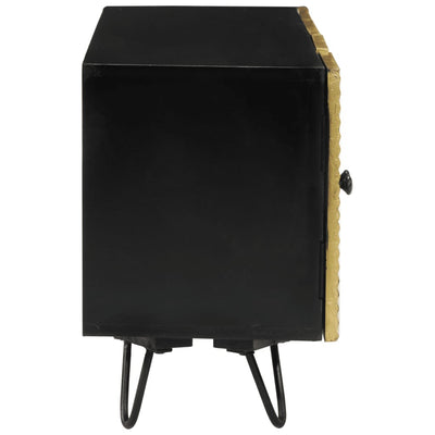TV-taso 110x30x45 cm täysi mangopuu