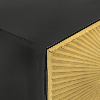 TV-taso 110x30x45 cm täysi mangopuu