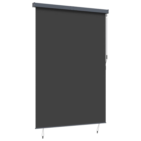 Rullaverho Antrasiitti 180 x 250 cm Kangas ja Alumiini