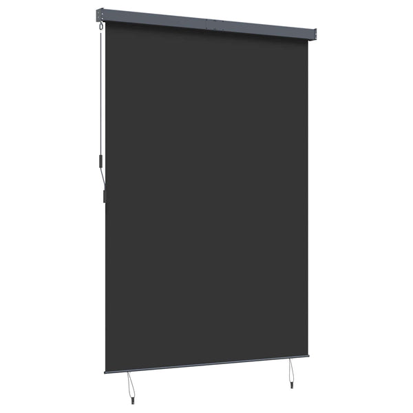 Rullaverho Antrasiitti 180 x 250 cm Kangas ja Alumiini