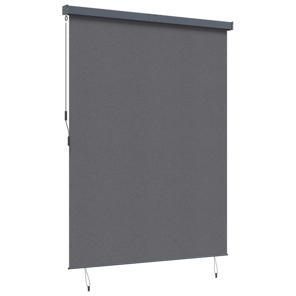 Rullaverho Antrasiitti 200 x 250 cm Kangas ja Alumiini