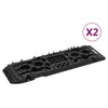 Musta luistonestomatto Andrian 107x31x7cm (2 kpl nailon)