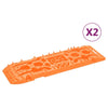 Luistonestomatto 2 kpl oranssi 107x31x7 cm nailon