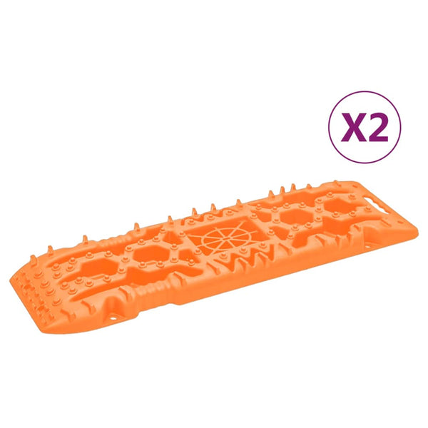 Luistonestomatto 2 kpl oranssi 107x31x7 cm nailon
