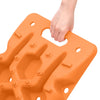 Luistonestomatto 2 kpl oranssi 107x31x7 cm nailon