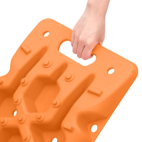 Luistonestomatto 2 kpl oranssi 107x31x7 cm nailon