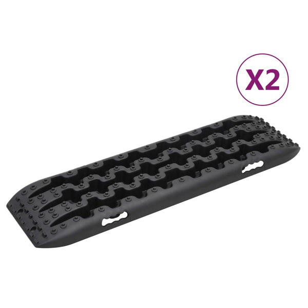 Musta luistonestomatto Siretul 106x30,5x7cm (2 kpl nailon)