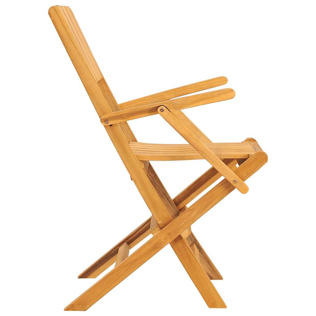 Kokoontaitettavat puutarhatuolit Ayanna 55x61x90cm (2 kpl, tiikki)