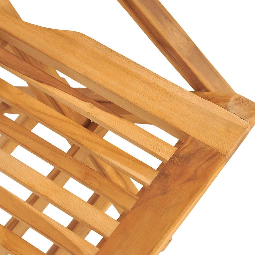 Kokoontaitettavat puutarhatuolit Nadita 55x62x90cm (2 kpl, tiikki)
