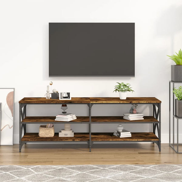 TV-taso savutammi 140x40x50 cm tekninen puu