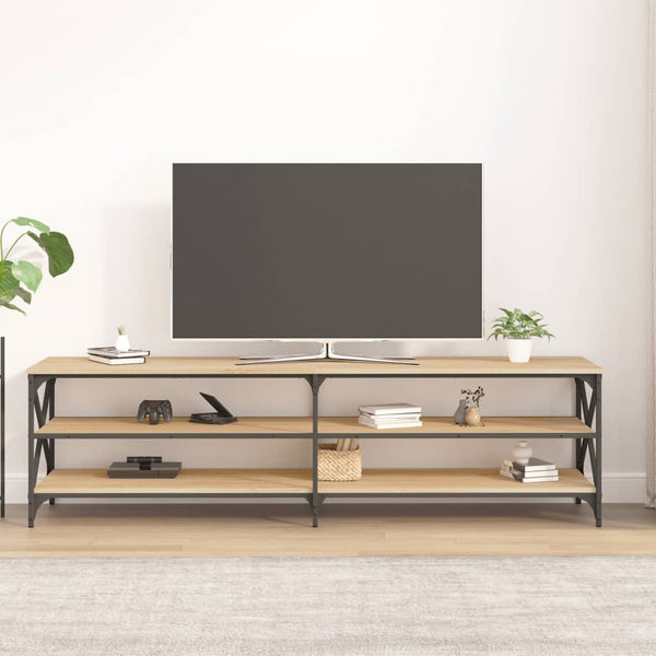TV-taso Sonoma-tammi 180x40x50 cm tekninen puu