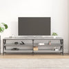 TV-taso harmaa Sonoma 180x40x50 cm tekninen puu