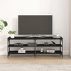 TV-taso musta 140x30x50 cm tekninen puu