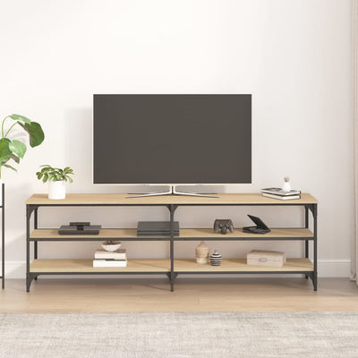 TV-taso Sonoma-tammi 160x30x50 cm tekninen puu