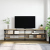 TV-taso Sonoma-tammi 180x30x50 cm tekninen puu ja metalli