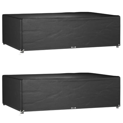 Puutarhakalustesuojat Editka 227x152x65cm (2 kpl 12 purjerengasta)