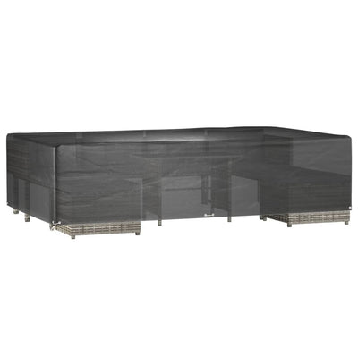 Puutarhakalustesuojat Editka 315x180x75cm (12 purjerengasta suorakaide)