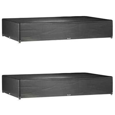 Puutarhakalustesuojat Editka 16 purjerengasta 325x205x60cm (suorakaide)