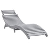 Aurinkotuolit 2 kpl harmaa 184x55x64 cm massiivipuu akaasia