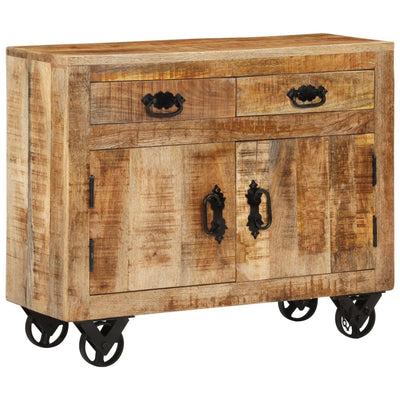 Senkki 80x30x65 cm täysi karkea mangopuu