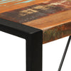 Baaripöytä 110x55x110 cm kierrätetty täyspuu