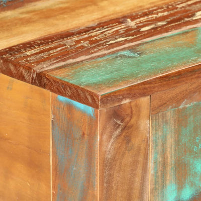 Konsolipöytä 110x30x75 cm kierrätetty täyspuu