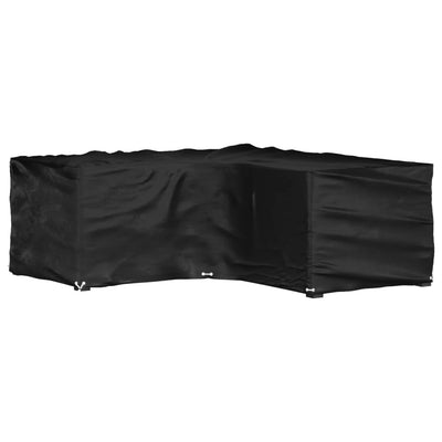 Puutarhakalustesuoja Alvie 185x185x70cm (l-muoto 12 purjerengasta)