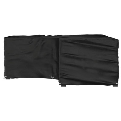 Puutarhakalustesuoja Alvie 215x215x70cm (l-muoto 16 purjerengasta)