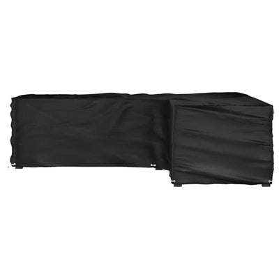 Puutarhakalustesuoja Alvie 285x285x70cm (l-muoto 16 purjerengasta)