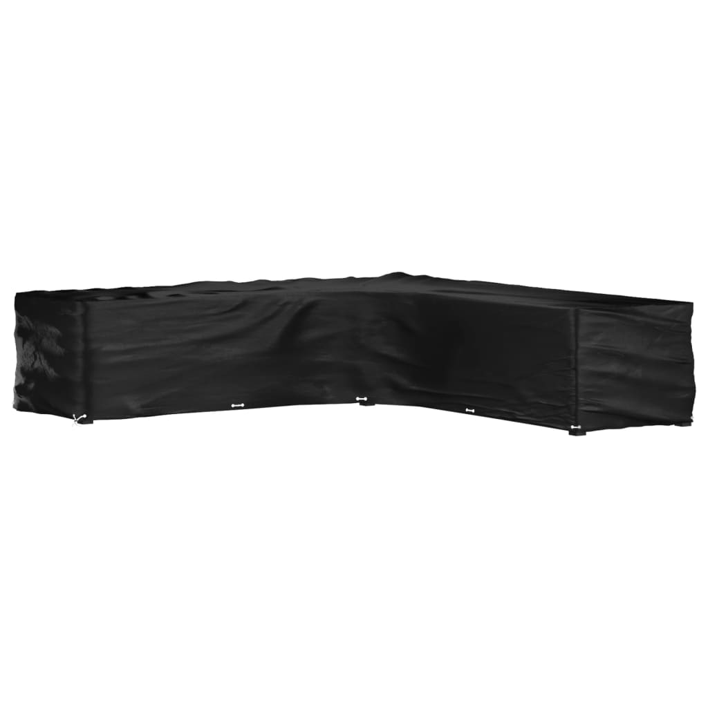 Puutarhakalustesuoja Alvie 300x300x70cm (l-muoto 20 purjerengasta)