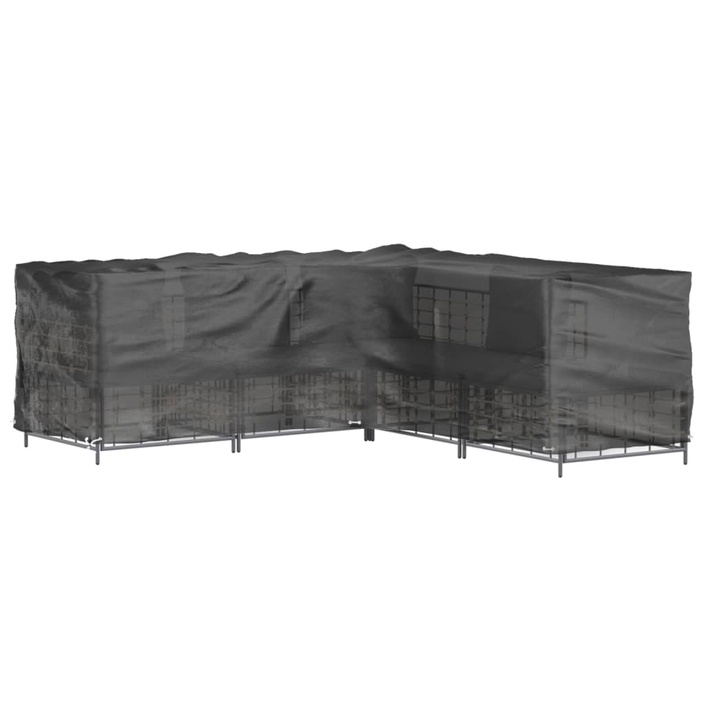 Puutarhakalustesuoja Alvie 300x300x70cm (l-muoto 20 purjerengasta)
