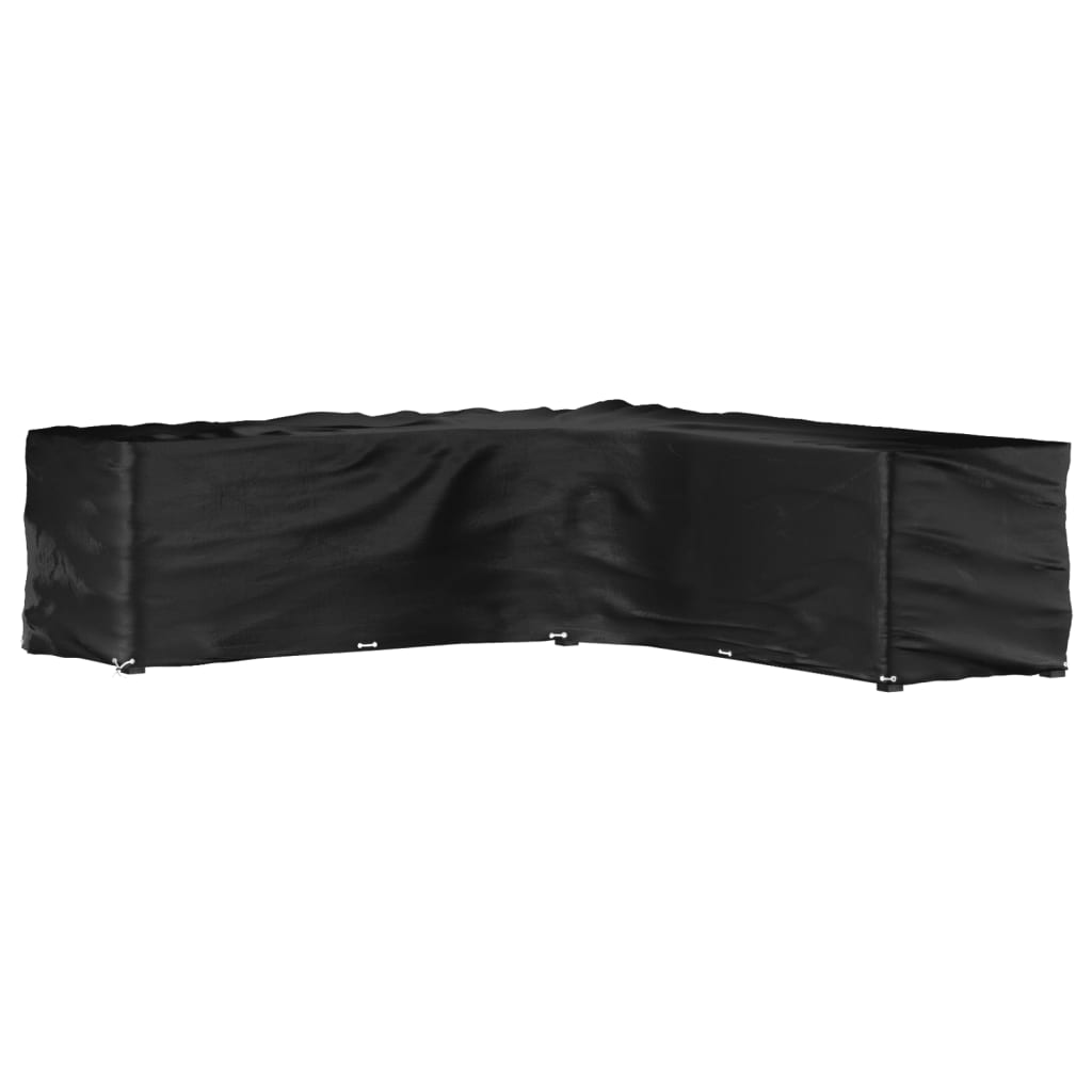 Puutarhakalustesuoja Alvie 300x300x90cm (l-muoto 20 purjerengasta)
