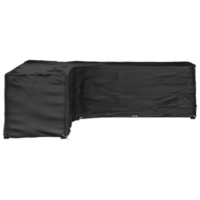 Puutarhakalustesuoja Alvie 300x300x90cm (l-muoto 20 purjerengasta)