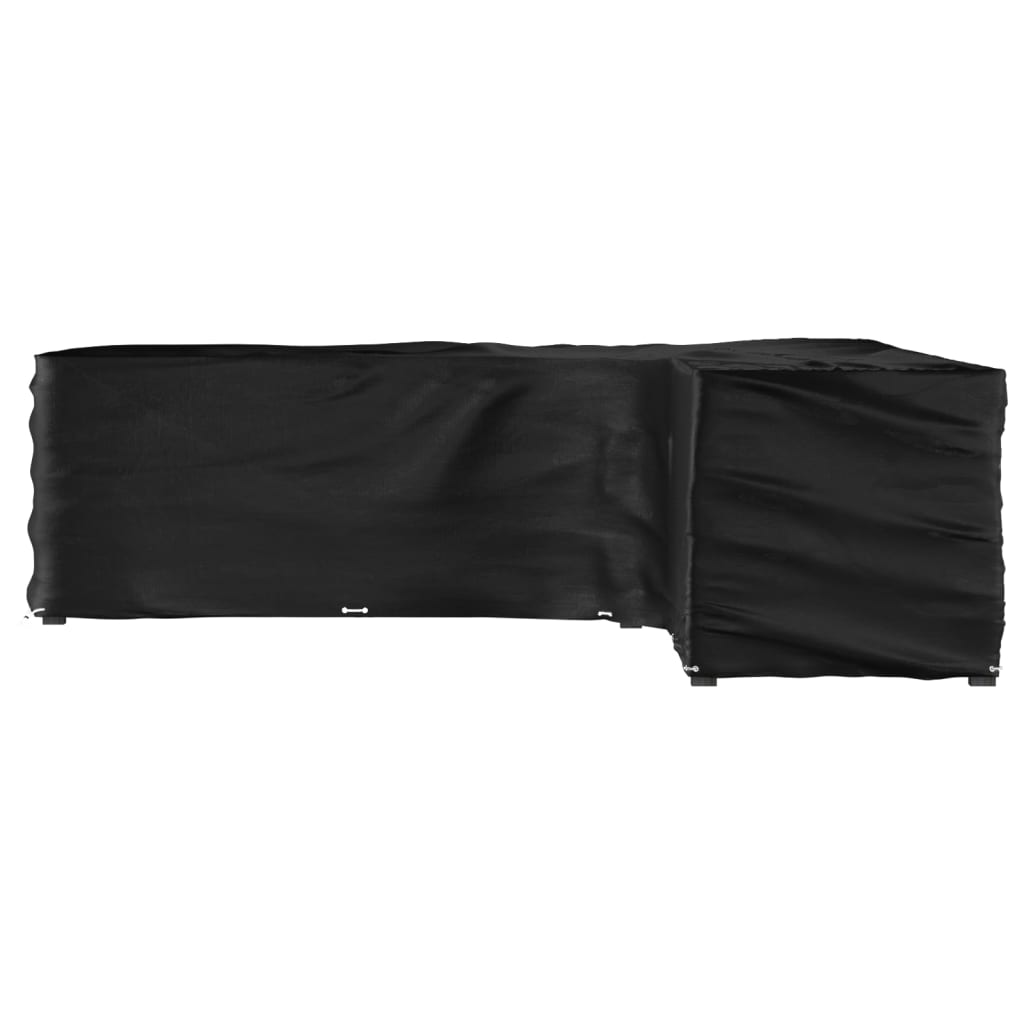 Puutarhakalustesuoja Alvie 300x300x90cm (l-muoto 20 purjerengasta)