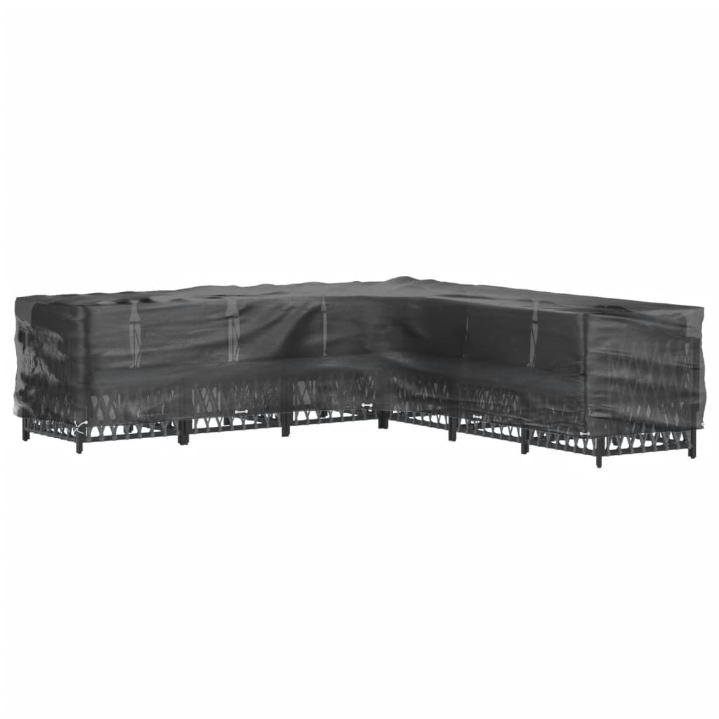 Puutarhakalustesuoja Alvie 300x300x90cm (l-muoto 20 purjerengasta)