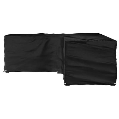 Puutarhakalustesuoja Alvie 220x285x80cm (l-muoto 18 purjerengasta)