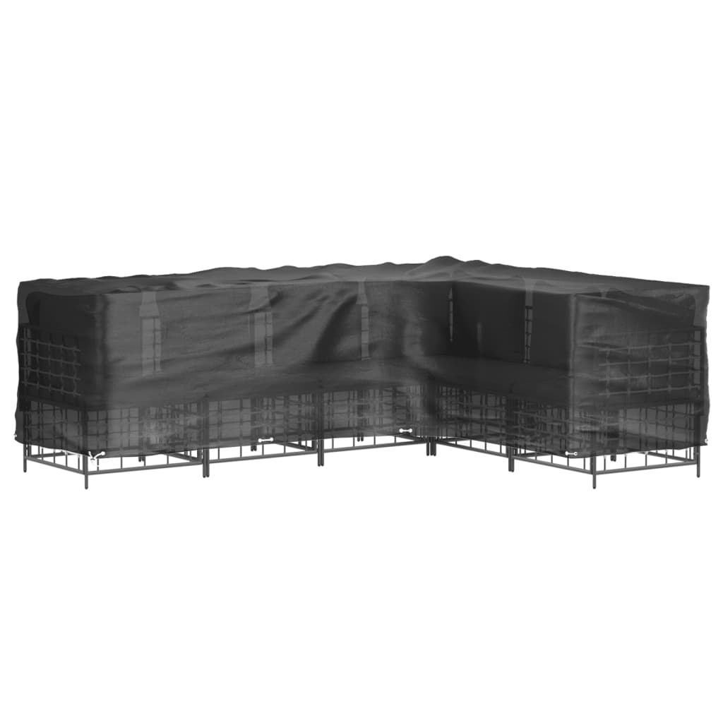 Puutarhakalustesuoja Alvie 210x260x80cm (l-muoto 16 purjerengasta)