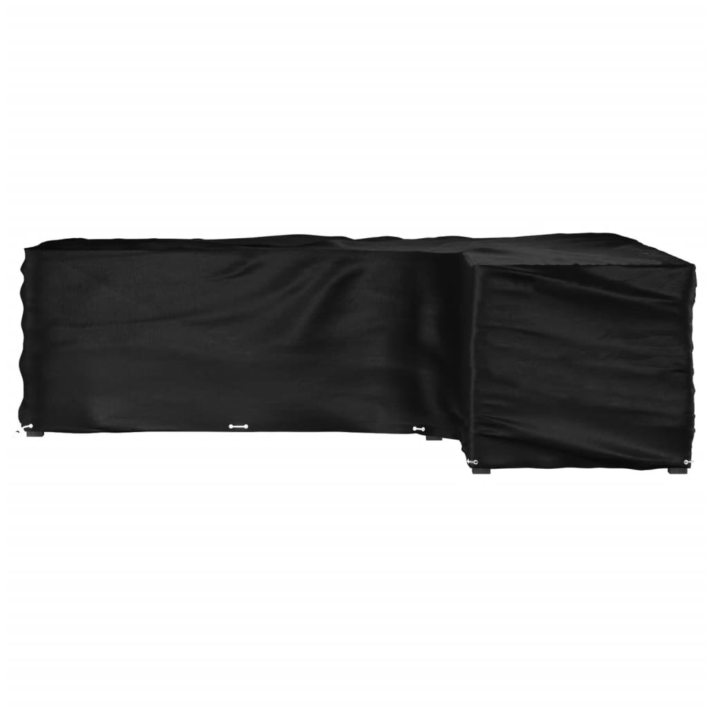 Puutarhakalustesuoja Alvie 260x210x80cm (l-muoto 16 purjerengasta)