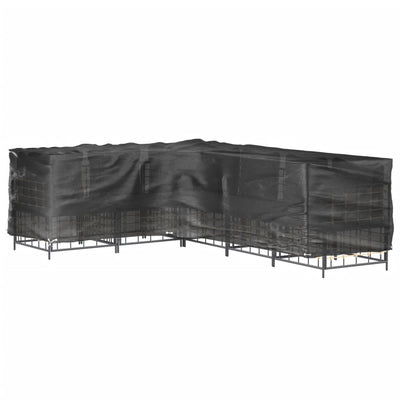 Puutarhakalustesuoja Alvie 260x210x80cm (l-muoto 16 purjerengasta)