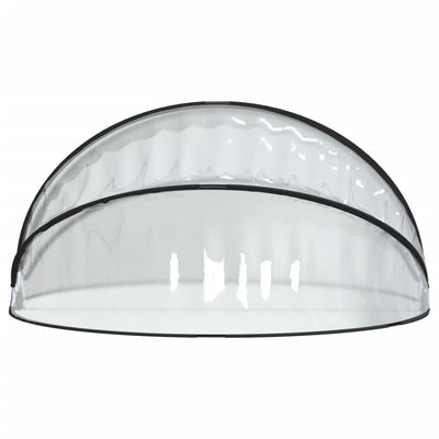 Uima-altaan kupoli pyöreä 315x158 cm PVC