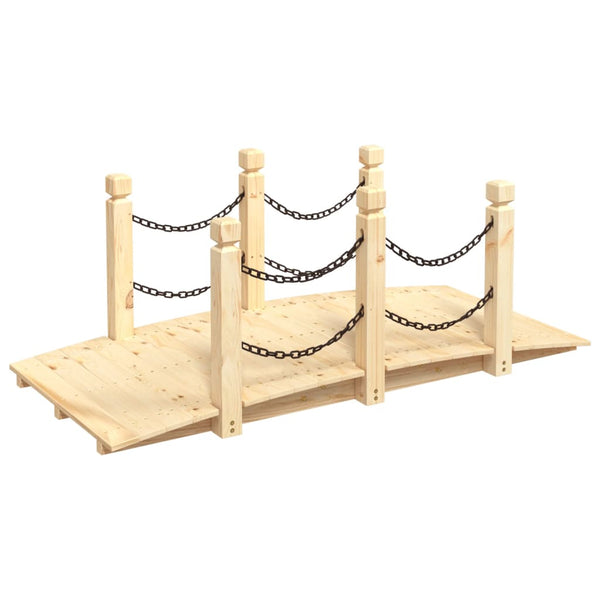 Puutarhasilta ketjukaiteilla Hasel 150x67x56cm (kuusi)
