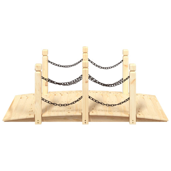 Puutarhasilta ketjukaiteilla Hasel 150x67x56cm (kuusi)